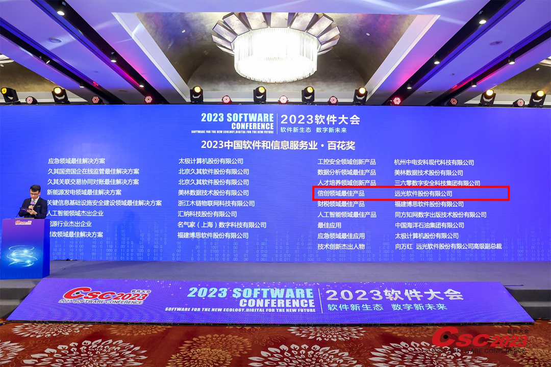 实力认证！美高梅mgm软件斩获2023软件大会多项大奖