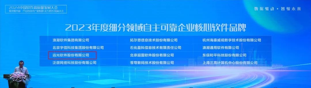 美高梅mgm软件七度荣获“自主可靠企业核心软件品牌”